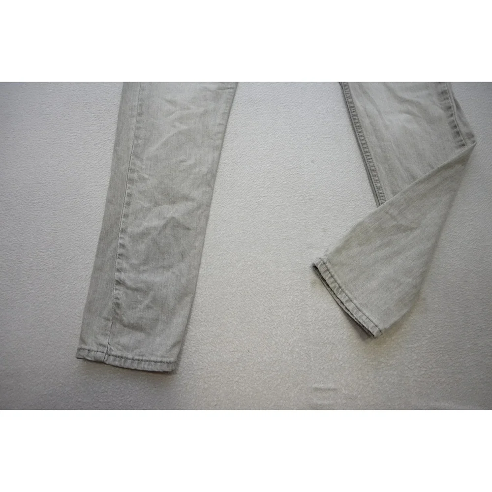 Levi's 512 Slim Taper Jeans Mens 32x32 Grey Stretch Denim Rugged Excellent